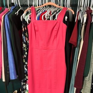 Banana Republic midi sheath